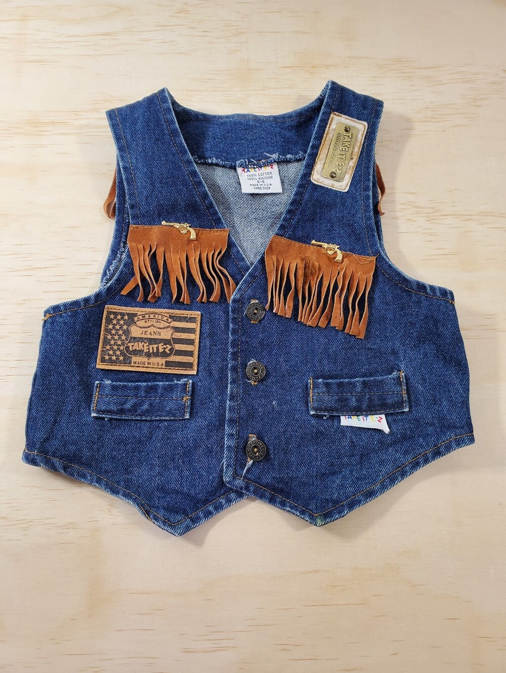 Vintage Kids Western Vest